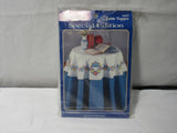 Bucilla Loving Hearts Table Topper Stamped Cross-Stitch NO FLOSS 64247 NEW open Model