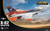 KINETIC K48175 1/48 Scale X-62 Vista Fighter Precision Assembly Model Kit Model