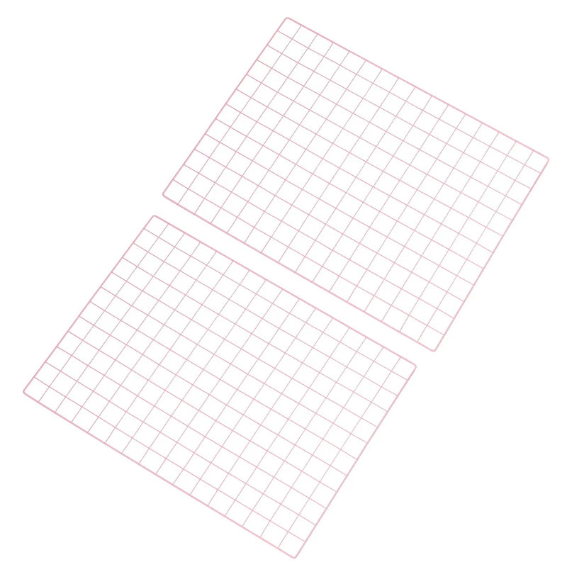 31.5"x24" Wire Grid Panel, 2 Pack Wall Grid Decorative Board Photo Display Pink Model