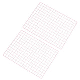 31.5"x24" Wire Grid Panel, 2 Pack Wall Grid Decorative Board Photo Display Pink Model