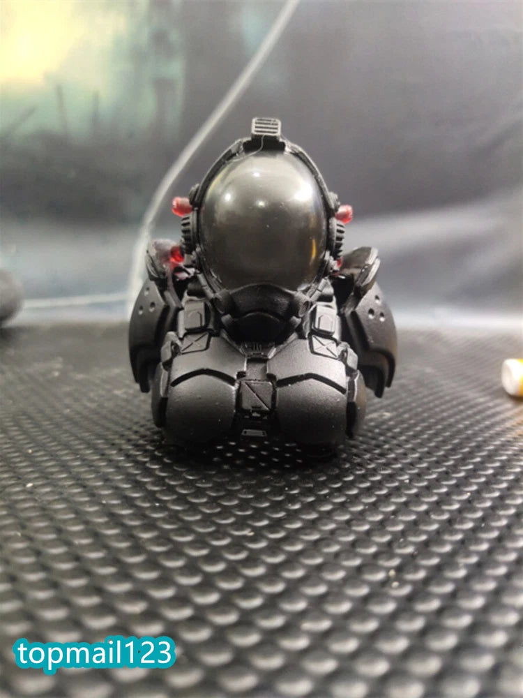 1:6 DIY Helmet Armor Black Model For 12" Female Soldier Action Figure Doll Body Model