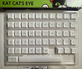SP People KAT Cat¡¯s Eye Alphas (Light) Keycap Set KAT Profile Brand New Model