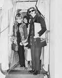 Ringo Starr wife Maureen son Zak board Q E 2 trip New York shoot l- Old Photo Model