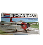 Monogram 5100 TROJAN T-28B US Navy Plane MODEL KIT 1/48 Scale NEW & SEALED 1975 Model