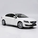 1/18 Scale Volvo S60 S60L T5 White Diecast Car Model Toy Collection High-quality Model