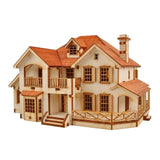 Youngmodeler Hobby Wooden Model Kit ?C Garden House C DIY Wooden Assembly Kit Model