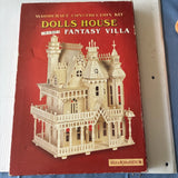 3D Puzzle House, Fantasy Villa Model Kit DIY Miniature Dolls House One Size Model