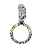Kirks Folly Convert Foldover Pendants to use with Magnetic Necklaces silvertone Charms