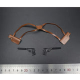 1/6 Scale Pistol & Shoulder Pistol Holster Model for 12" Figure Model