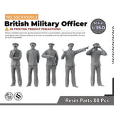 Yao's Studio SSCR350013 1/350 Model Upgrade Parts British Military Officer Model