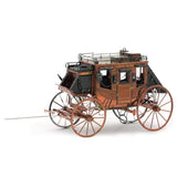 Fascinations Metal Earth Wild West Stagecoach 3D Steel Puzzle Model Kit MMS189 Model