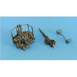 Twin 40 mm Bofors guns Guns 3D-printed Metallic Details MDR7252 Scale kit 1:72 Model