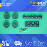USCP 24P171 1/24 15inch Jaguar E-type Wire wheels for Revell Resin kit Model