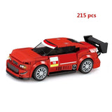 MOC Car Famous Car World Building Block Model Kit Toy Gift 215 Pcs Model