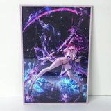 Kafka Sickle Holo Waifu Card Anime Girl Wall Art Oversized Board A5 Model