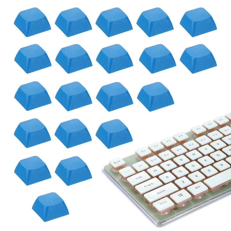 20Pcs XDA Profile Keycap Set PBT Mechanical Numeric Keypads, Dark Blue Model