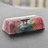 Mountain Torii Left shift 2.25U Keycap SAR3 Handmade Resin Key For MX Keyboard Model