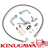 Turbo oil & Water Kit Mitsubishi TF035 TD04 TD04H DIY Complete Kit Model