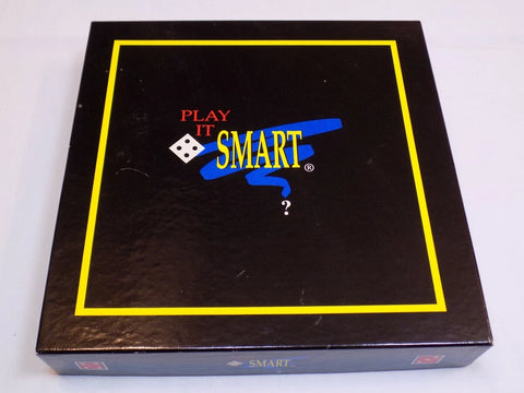 Play It Smart Trivia Card Book Board Game Vintage 1993 Old History Arts Business Model