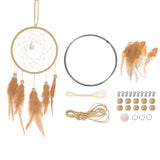 DIY Dream Catcher Kit Making Dream Catcher Supplies Style 3 Beige Model