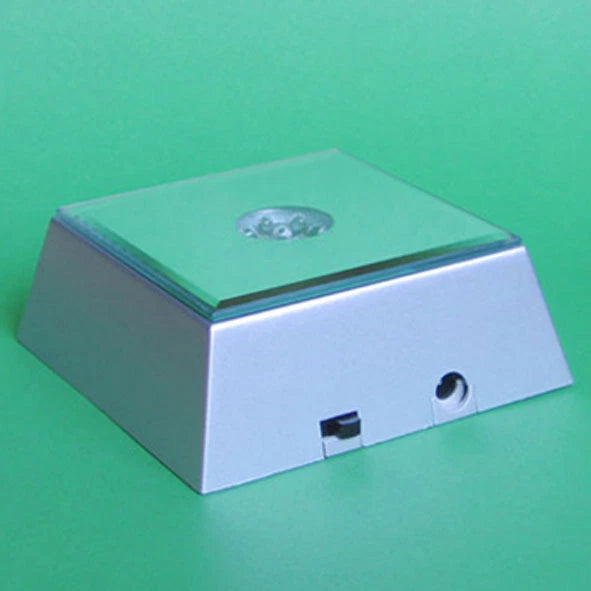 7 LED square light base for 3D photo crystal engraving glass art display stand Model
