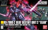 HGUC Mobile Suit Gundam Side Story The Blue Destiny Blue Destiny Unit2 Model kit Model