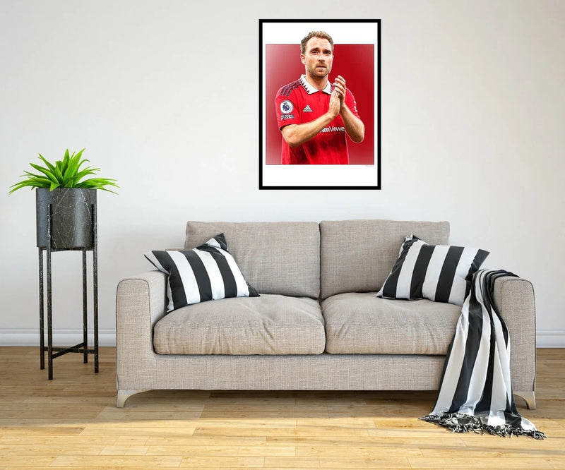 Christian Eriksen 2022/23 Digital Art Print - (On Foamex Board or Photo Paper) Model