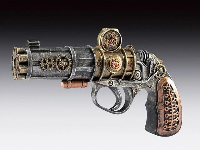 Steampunk Pistol fantasy resin figurine Model