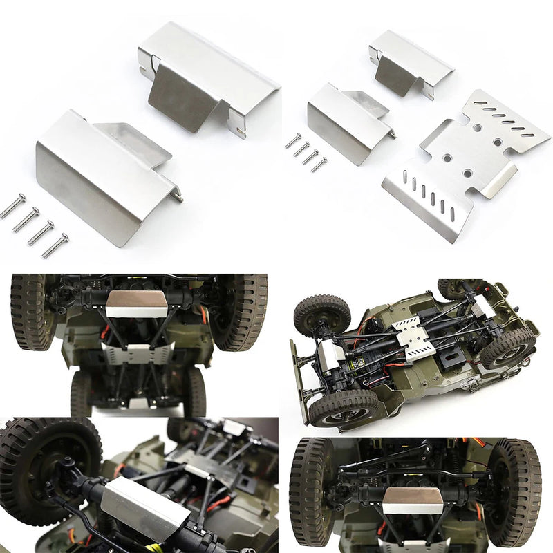 Guard Plate Chassis Armor for FMS 1/6 Willis SCALER Climber Model Car Model