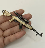 1/6 Scale Miniture Metal 9CM SKS Model for 12'' Action Figure Prop Accessories Model