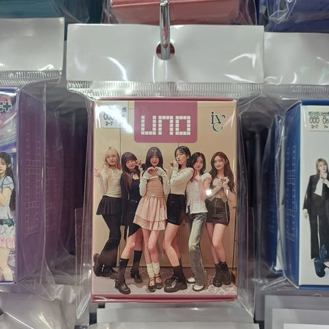 Ive Uno Photo card Board Game Play Kpop Gift Fun Nice Jang Won Young Girl Group Model