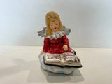 Vintage Goebel Handarbeit Angel Music Box Porcelain Figurine Non Working Germany Model