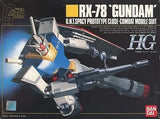 1/144 HG RX-78 Gundam "Mobile Suit Gundam" Model
