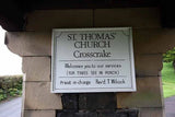 Photo 6x4 St Thomas, Crosscrake, Cumbria - Notice board Barrows Green/SD c2008 Model