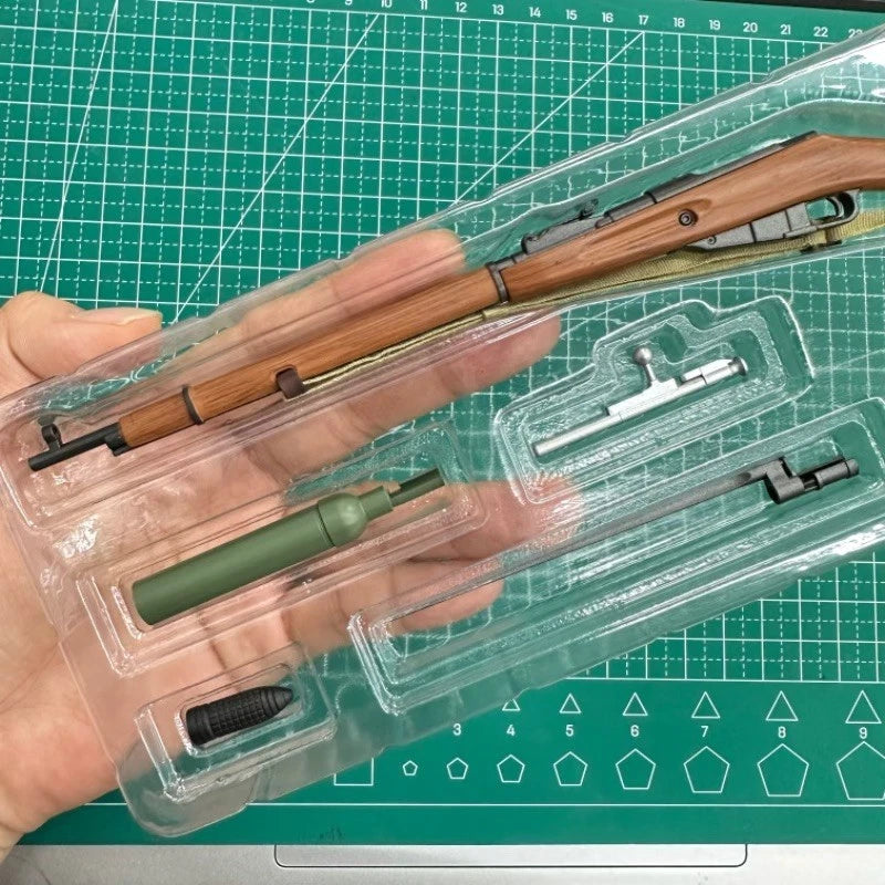 ZY2019A 1/6 Mosin-Nagant M1891 Rifles Plastic Model for 12'' Figure Soldier Toys Model