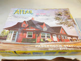 Atlas HO Passenger Station Building Kit #706 Complete in Original Box Model