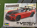 Revell Dodge Viper SRT10 ACR 1:25 Plastic Model Kit Unassembled with Decals Model
