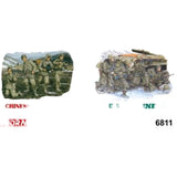 1:35 Chinese People's Volunteer Army Vs Us Marine Corps North Assembly Model Model