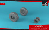 Armory AW48320 - 1/48 - F-111 Aardvark late type wheels w/ weighted tires Model