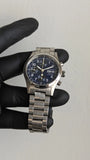 Hamilton Khaki Model #041520 Blue Dial 38MM Automatic Swiss Men's Watch #18849 Model