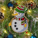 DIY Christmas tree toy kit "Snowman" Model