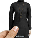 1/6 Female Soldier Moon Necklace Model  For 12'' Action Figure Accessories Model