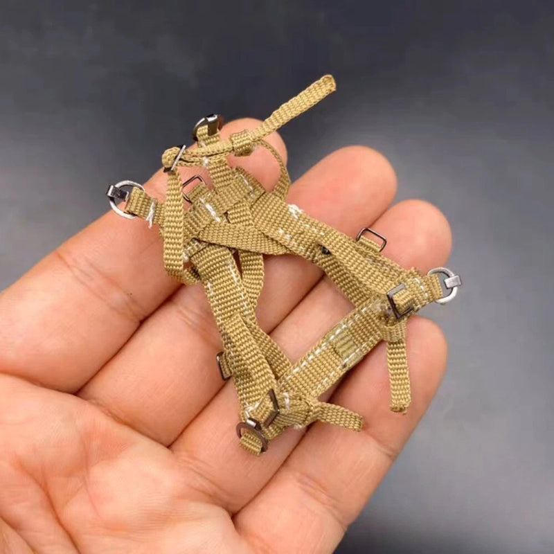 1/6 Scale WWII Soldier Combat A-frame Strap Model for 12" Action Figure Body Model