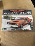 Revell '68 Dodge Dart Hemi, 1/25 Scale Model Kit, Factory Sealed (B266)new Model