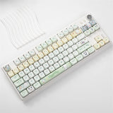 New Pochacco Theme Keycaps PBT MOA Height For Cherry MX keyboard Cute Gift Model
