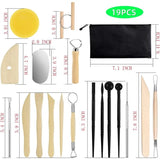 Art Clay Modeling Sculpting Tools Kit Set DIY Pottery Ceramics Carving Supplies Model