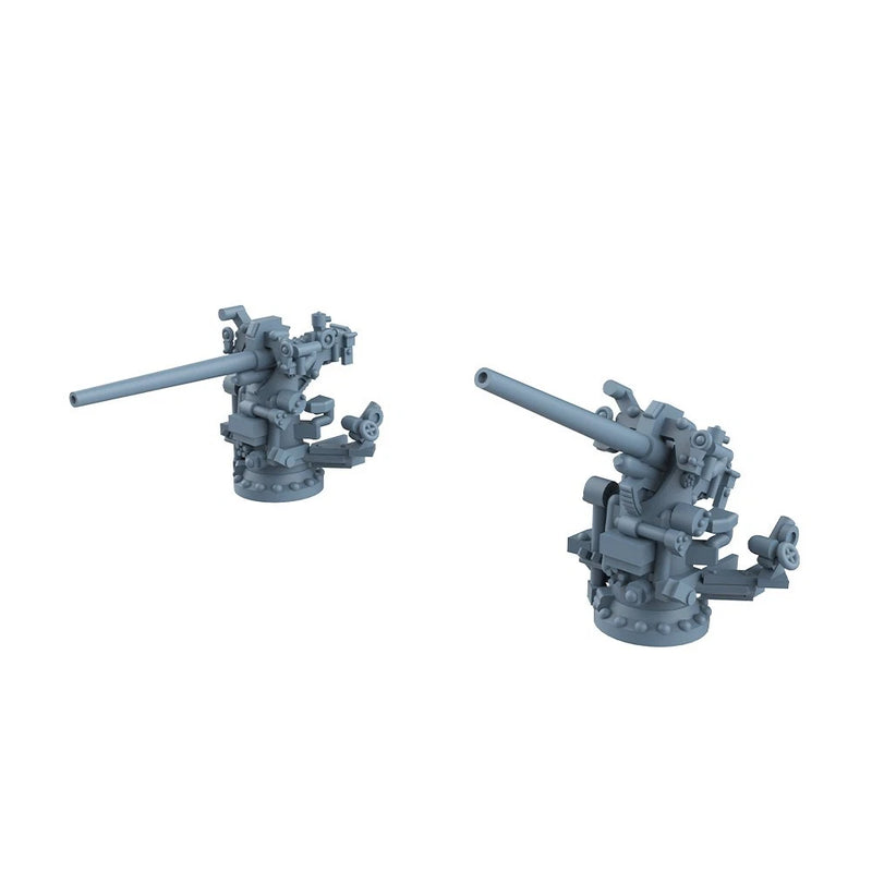 Model Kits 1/350 1/700 Model Upgrades Parts 76mm/ 50 MK22 Gun 4pcs Model