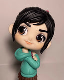 Qposket Vanellope von Schweetz Wreck-It Ralph Figurine ¨C Display Only No Box Model
