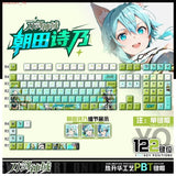 Anime Sword Art Online Asada Shino PBT Keycap 122Pcs Set for Mechanical Keyboard Model