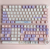 Cinnamoroll PBT Key Cap MDA Height PBT Keycap Set for Mechanical Keyboard Model